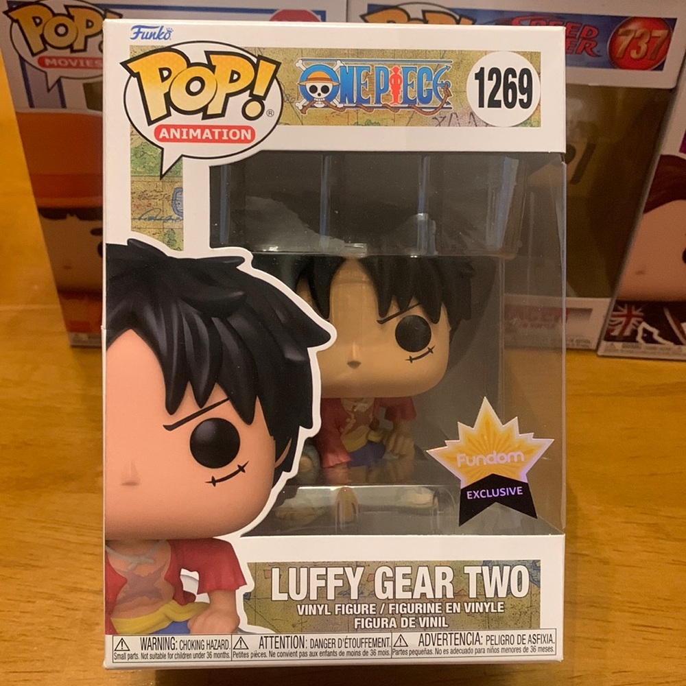 Funko pop one piece puffy gear two